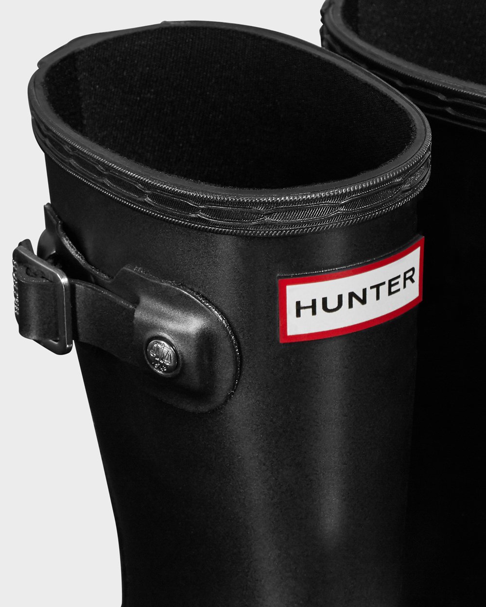 Kids Hunter Original Little Pearlized - Rain Boots Black - 9264-CKESN